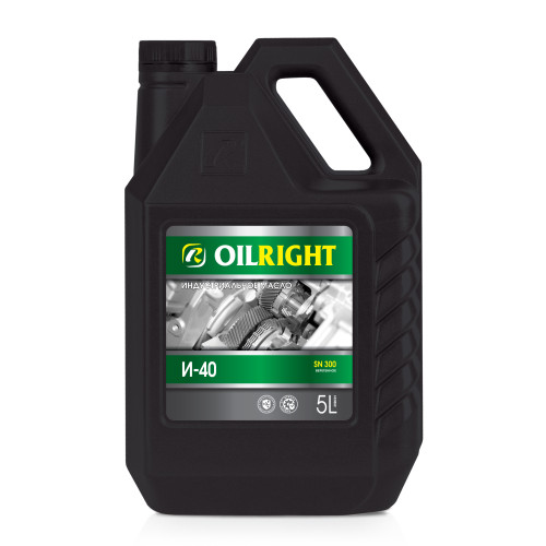 Олива індустріальна OILRIGHT І-40 А 5л